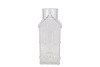MILLE CLEAR VASE HOUSE 13X13X30CM