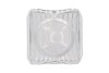 MILLE CLEAR VASE HOUSE 13X13X30CM