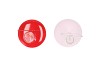 XELLY RED/PINK METAL RACK HEART VASE ASS 10X10X24