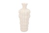 DUNJA WHITE VASE 13X13X32CM NM
