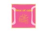 PLATE SQUARE PIECE OF CAKE 18X18X2CM