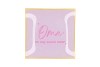 PLATE SQUARE OMA EN NOG VEEL MEER 18X18X2CM
