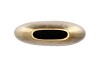 SIFAN GOLD VASE OVAL 32X13X31CM