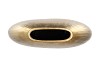 SIFAN GOLD VASE OVAL 41X16X39CM