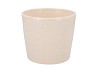 CERAMIC BEIGE STONE POT 15CM