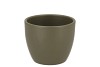 CERAMIC CAPERS GREEN MATT POT 10CM