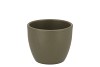 CERAMIC CAPERS GREEN MATT POT 7CM