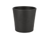 CERAMIC ANTHRACITE MATT POT ORCHID 14CM