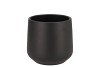 CERAMIC ANTHRACITE MATT POT ORCHID BERLIN 14CM