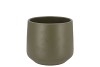 CERAMIC CAPERS GREEN MATT POT BERLIN 13CM