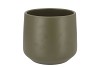 CERAMIC CAPERS GREEN MATT POT BERLIN 18CM