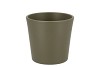 CERAMIC CAPERS GREEN MATT POT ORCHID 14CM