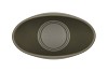 CERAMIC CAPERS GREEN MATT POT ORCHID 28X17CM