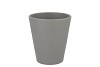 CERAMIC GREY STRUCTURE POT ORCHID 15CM