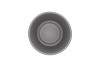 CERAMIC GREY STRUCTURE POT ORCHID 15CM