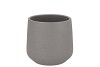 CERAMIC GREY STRUCTURE POT ORCHID BERLIN 14CM