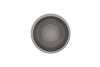 CERAMIC GREY STRUCTURE POT ORCHID BERLIN 14CM