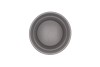 CERAMIC GREY STRUCTURE POT ORCHID EDGE 13CM