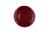 CERAMIC WINE RED SHINY POT 15CM