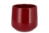 CERAMIC WINE RED SHINY POT BERLIN 18CM