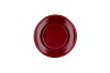 CERAMIC WINE RED SHINY POT ORCHID 14CM