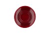 CERAMIC WINE RED SHINY POT ORCHID 15CM