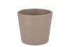 CERAMIC TAUPE MATT POT 15CM