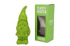 GNOME FLIRTY JASPER GREEN W SOUND 11X10X27CM