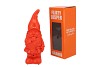GNOME FLIRTY JASPER ORANGE W SOUND 11X10X27CM