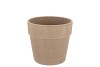 TERRACOTTA CHOCO CILINDER POT 12X10CM