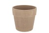 TERRACOTTA CHOCO CILINDER POT 20X21CM