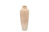 FLORENCE ANTIQUE GOLD WHITE VASE LONG 16X16X48CM