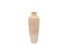 FLORENCE ANTIQUE GOLD WHITE VASE LONG 12X12X35CM