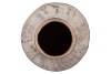 FLORENCE ANTIQUE BRONZE WHITE VASE LONG 25X25X86CM