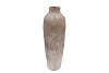 FLORENCE ANTIQUE BRONZE WHITE VASE LONG 21X21X64CM