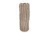 PORTO ANTIQUE GREY VASE TUBE STRUCTURE 17X17X49CM