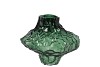 FILOU GREEN VASE STRUCTURE 19X16CM NM