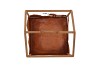 RUSTY RUST XMAS HOUSE DECO 12X12X34CM