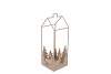 RUSTY SAND XMAS HOUSE DECO 12X12X34CM