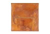 RUSTY RUST XMAS CANDLE HOLDER 18X18X40CM