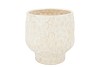 MAYSA OFFWHITE POT 24X24X24CM