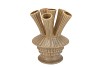 MAYSA GREEN VASE TUBES 21X21X28CM NM