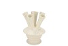 MAYSA OFFWHITE VASE TUBES 13X13X19CM NM