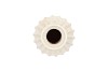 MAYSA OFFWHITE VASE VIVO 8X8X17CM