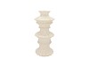 MAYSA OFFWHITE VASE TOWER 13X13X30CM NM