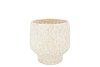 MAYSA OFFWHITE POT 12X12X10CM