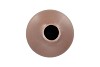 DANA DARK BROWN VASE LONG NECK 24X24X39CM