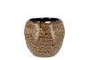 DANA BROWN CAT EYE POT 12X12X10CM
