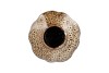 DANA BROWN CAT EYE VASE BUBBLE 25X25X30CM