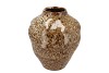 DANA BROWN CAT EYE VASE BUBBLE 30X30X35CM